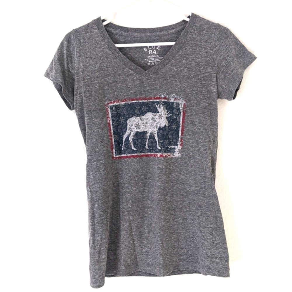 Grey Estes Park Graphic Tee